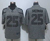 Nike Limited Seattle Seahawks #25 Sherman Men's Stitched Gridiron Gray Jerseys,baseball caps,new era cap wholesale,wholesale hats